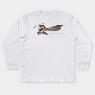 Justice is about to be Served! Kids Long Sleeve T-Shirt